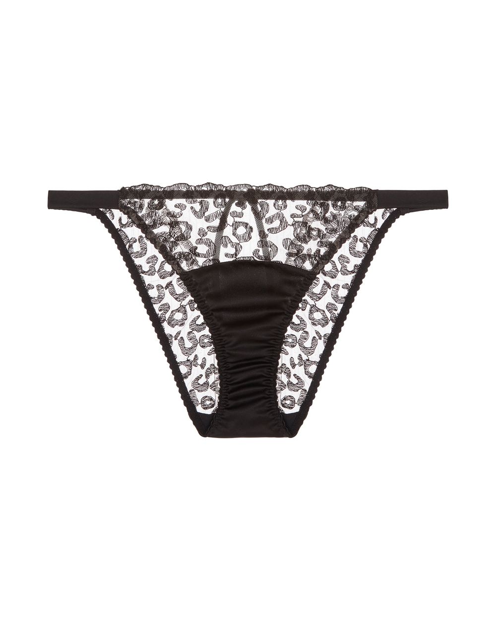 Fleur of England Kittie Ouvert Brief in black