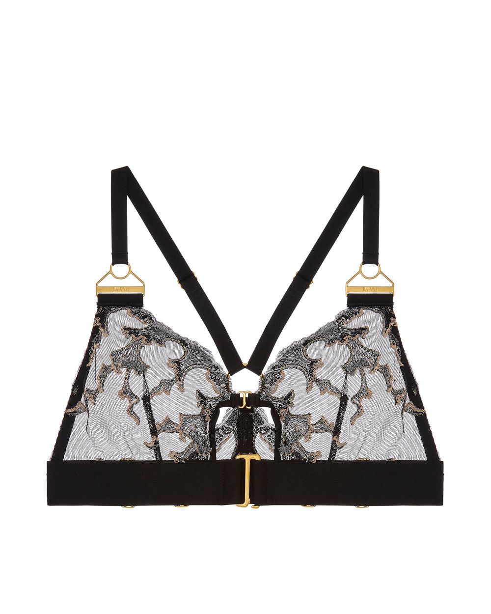 Bordelle Aurea Soft Cup Bra in black