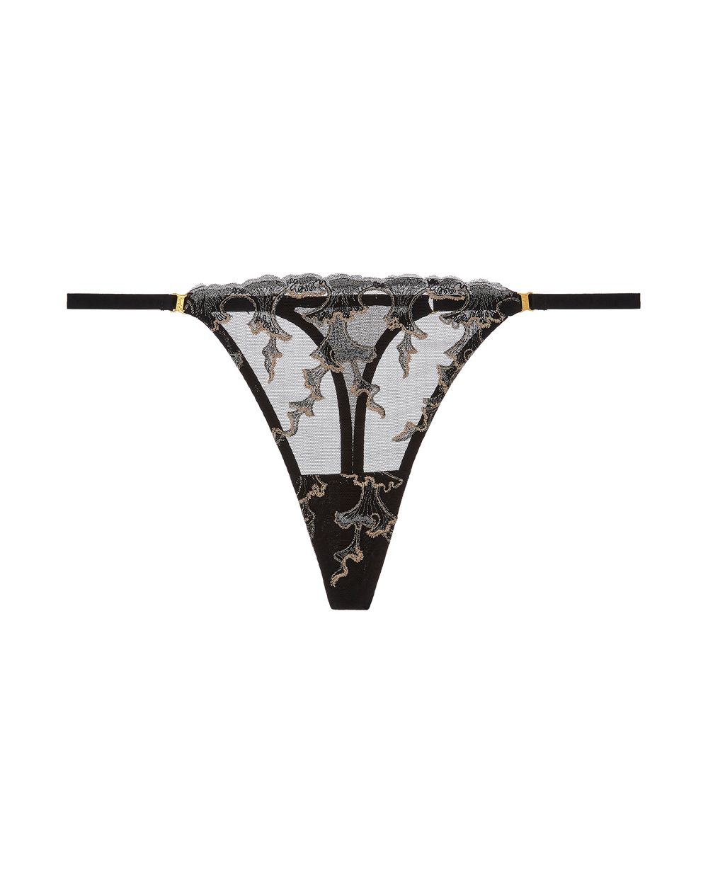 Bordelle Aurea Thong in black
