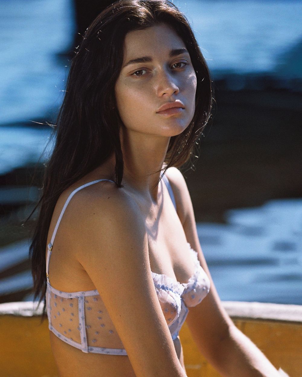 Le Petit Trou Violette Corset in purple