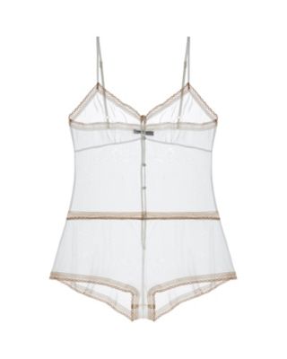 Kiki de Montparnasse Tiered Teddy in white