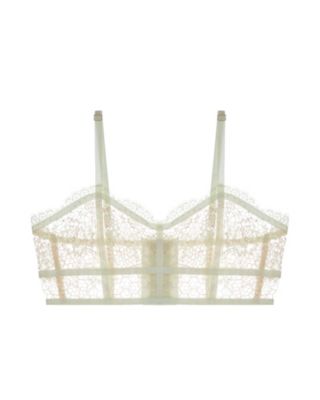 Free People Intimately FP Lyric Longline Bralette in white