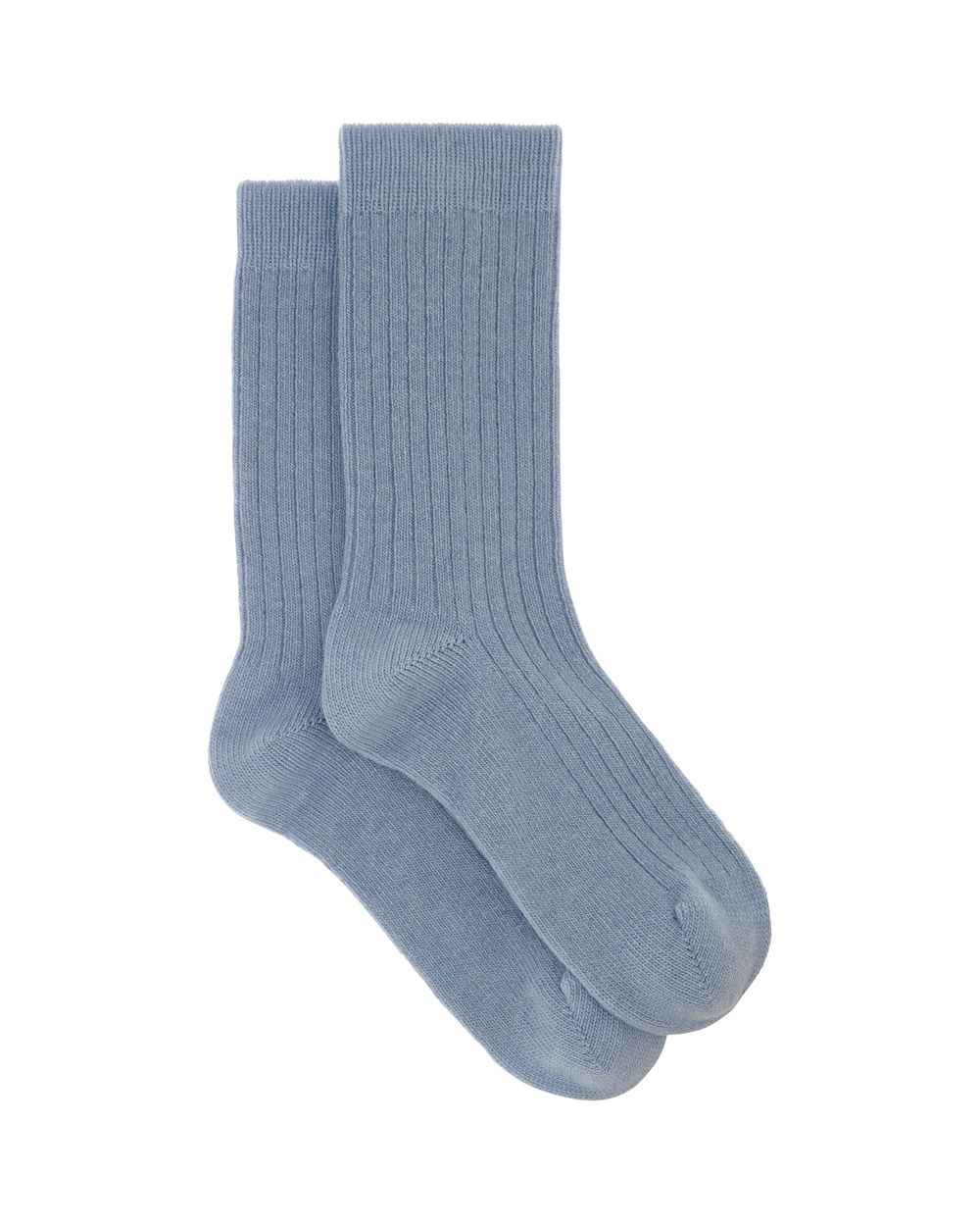 Hanro Wool Socks in blue