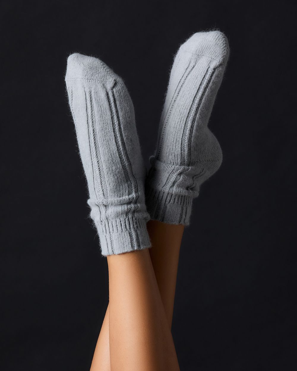 Falke Cozy Bedsock in gray