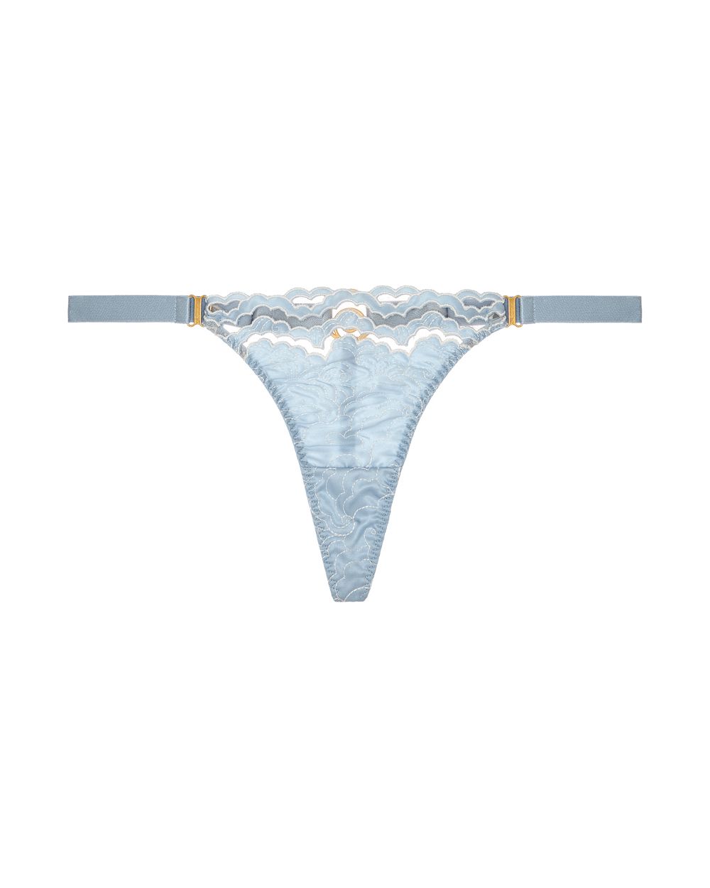 Bordelle Dala Strap Thong in blue