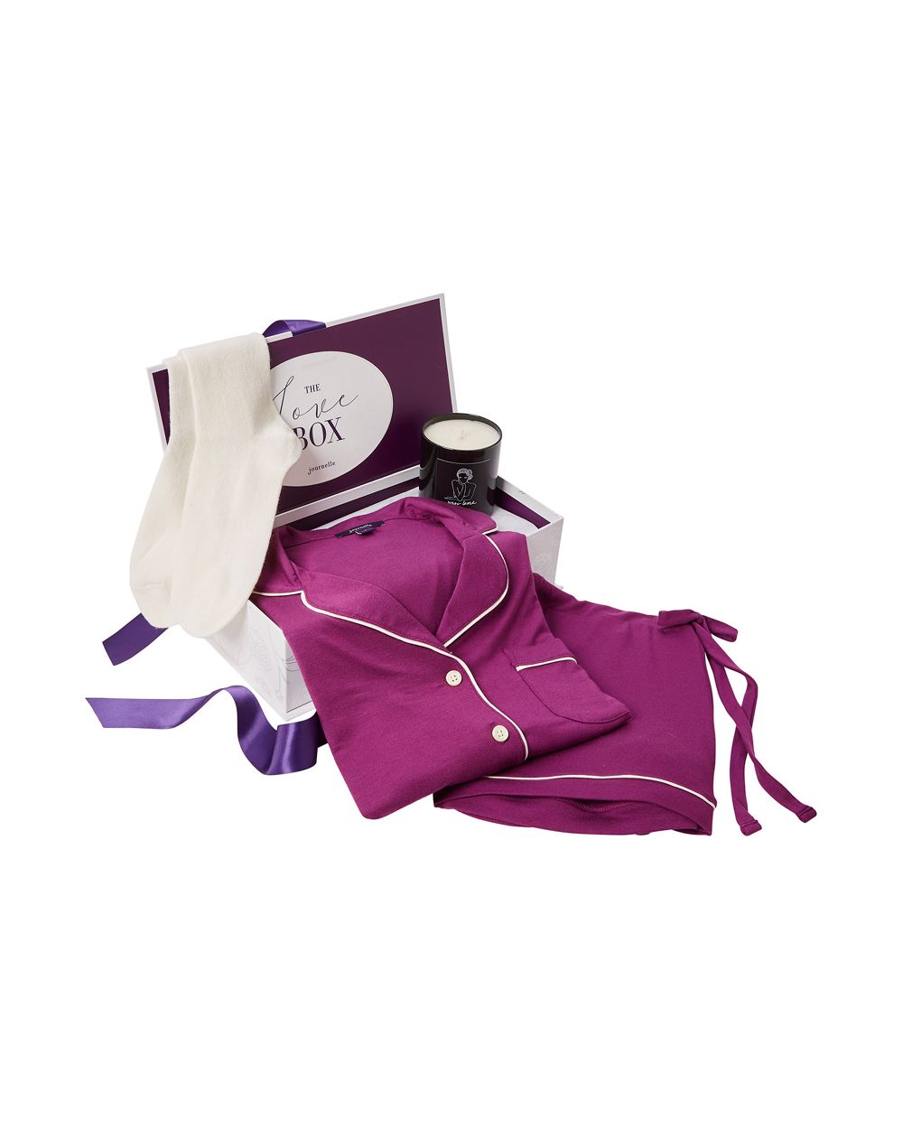 Journelle Cozy Valentine Love Box in purple