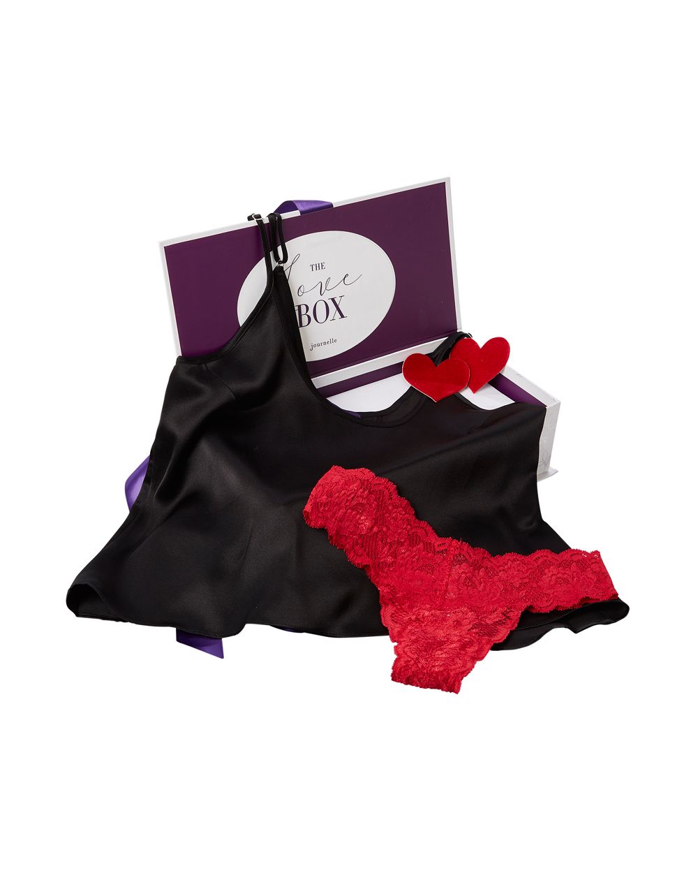 Journelle Sexy Valentine Love Box in black