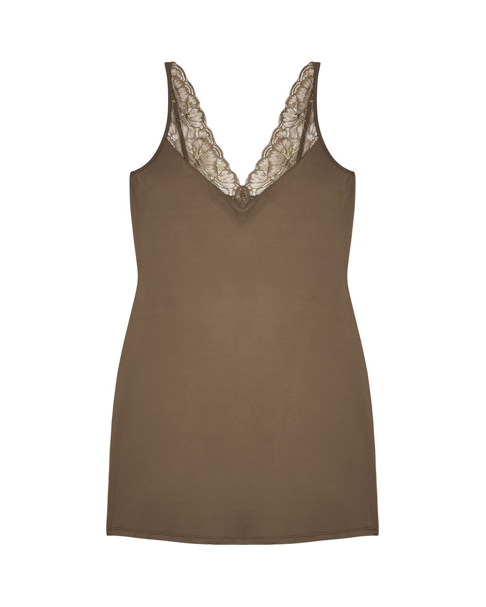 Hanro Juna Bodydress in brown
