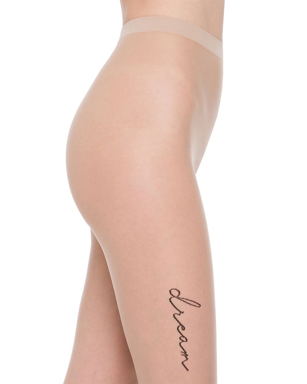 Wolford Butterfly Tattoo Tights in beige
