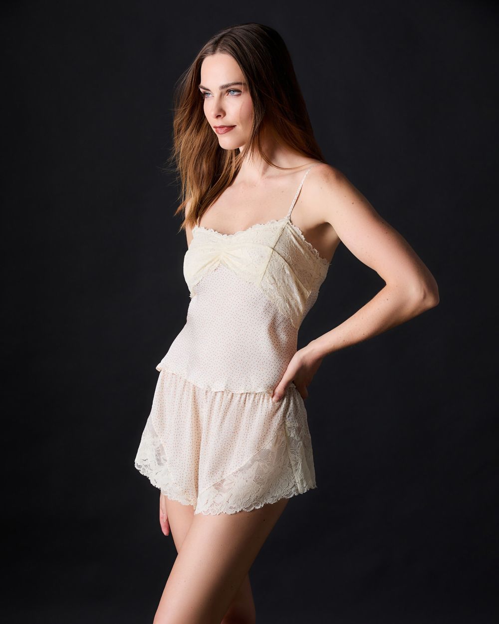 Free People Intimately FP All Dressed Up Short in white