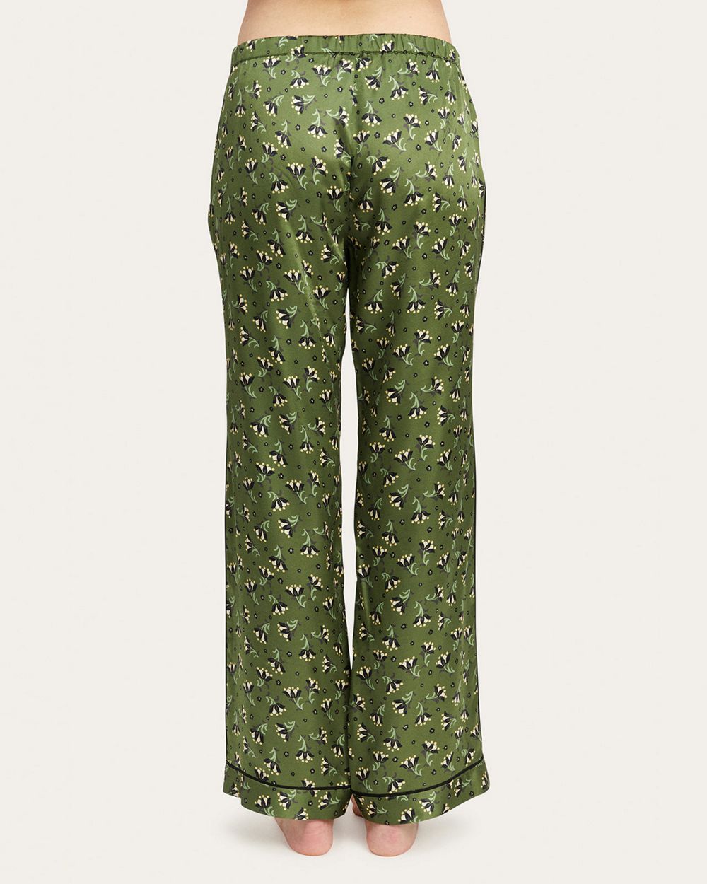 Morgan Lane Atlas Floral Parker Pant in green