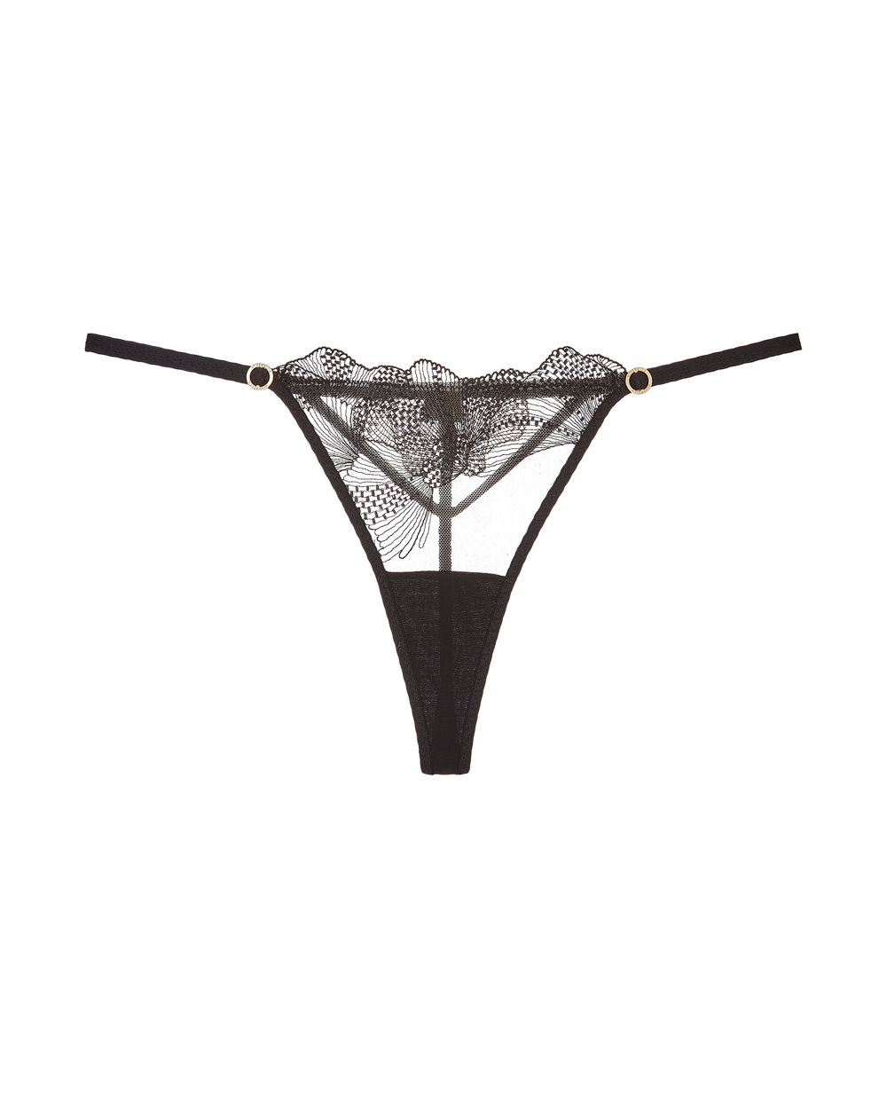 Bluebella Adeline Thong in black