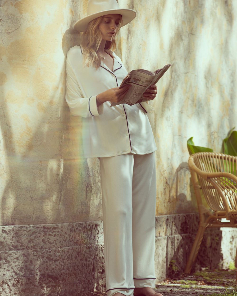 Eberjey Gisele Pj Set in gray