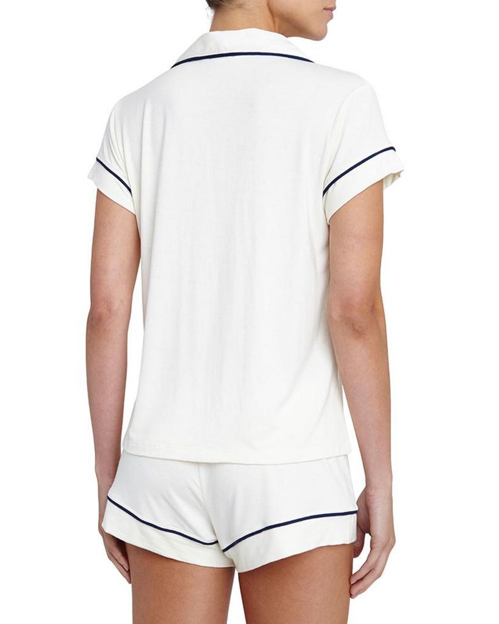 Eberjey Gisele Short PJ Set in white