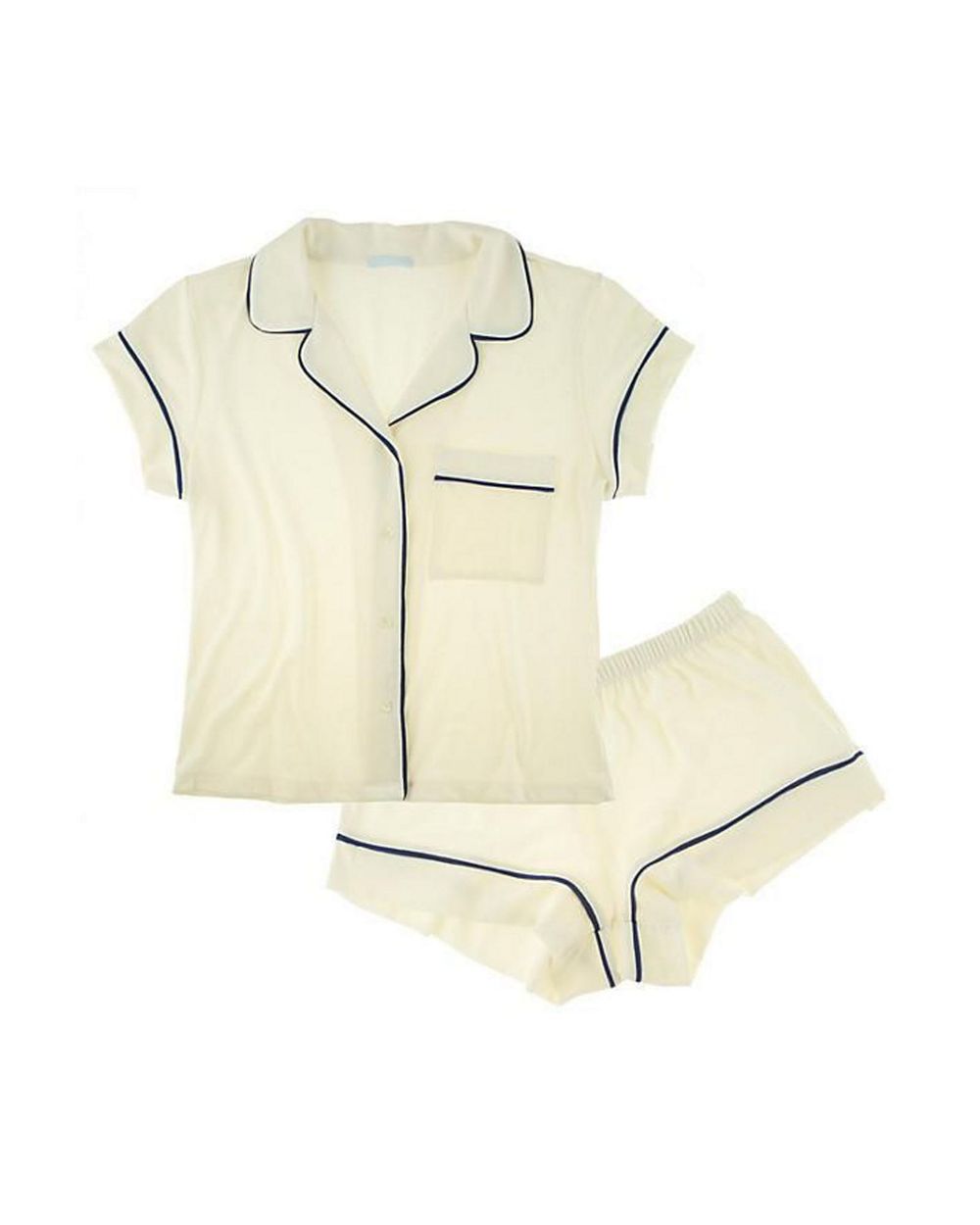 Eberjey Gisele Short PJ Set in white
