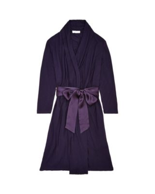 Fleur't Take Me Away Short Robe in purple
