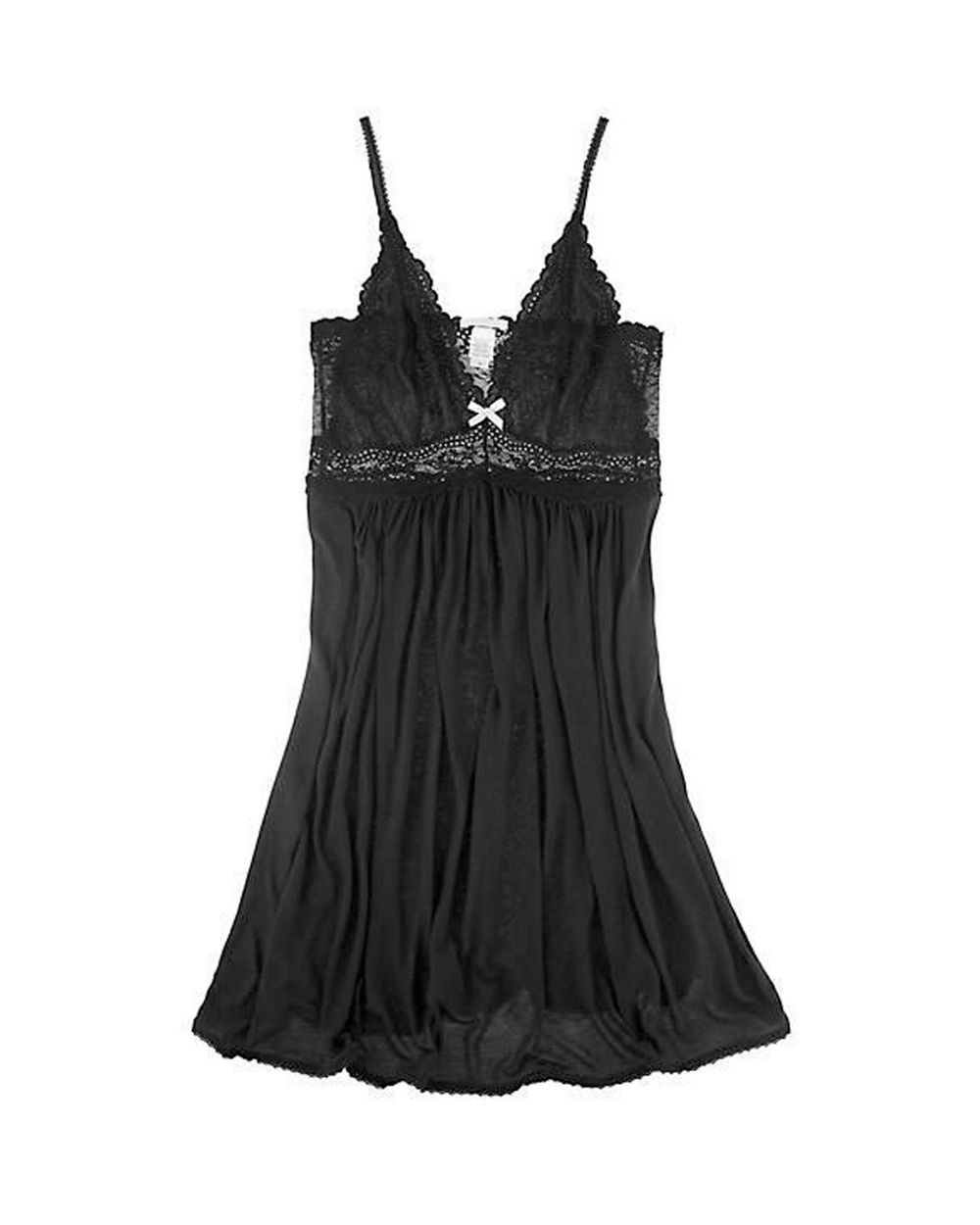 Eberjey Colette Chemise in black