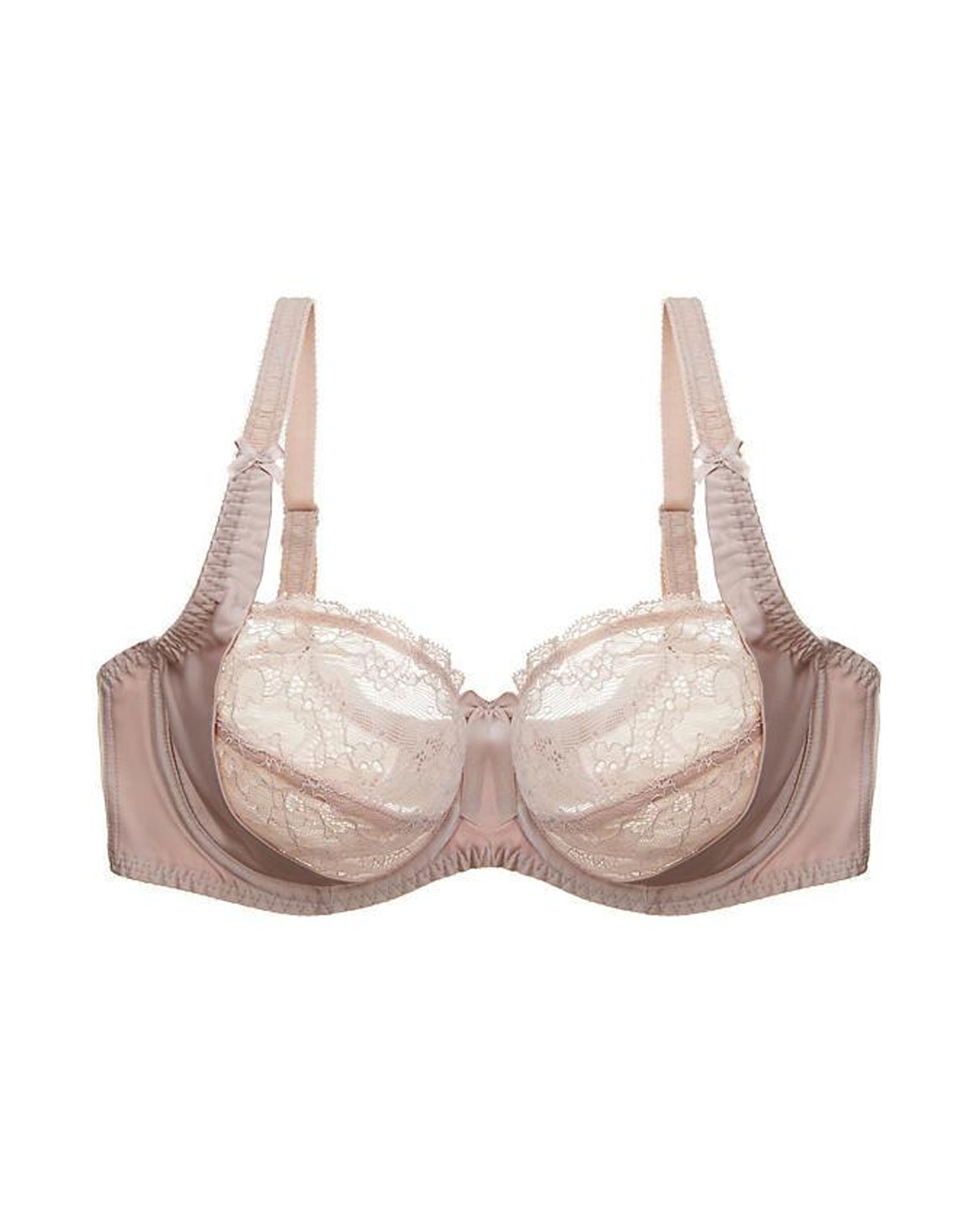 Miss Mandalay Amelie Balcony Bra in beige