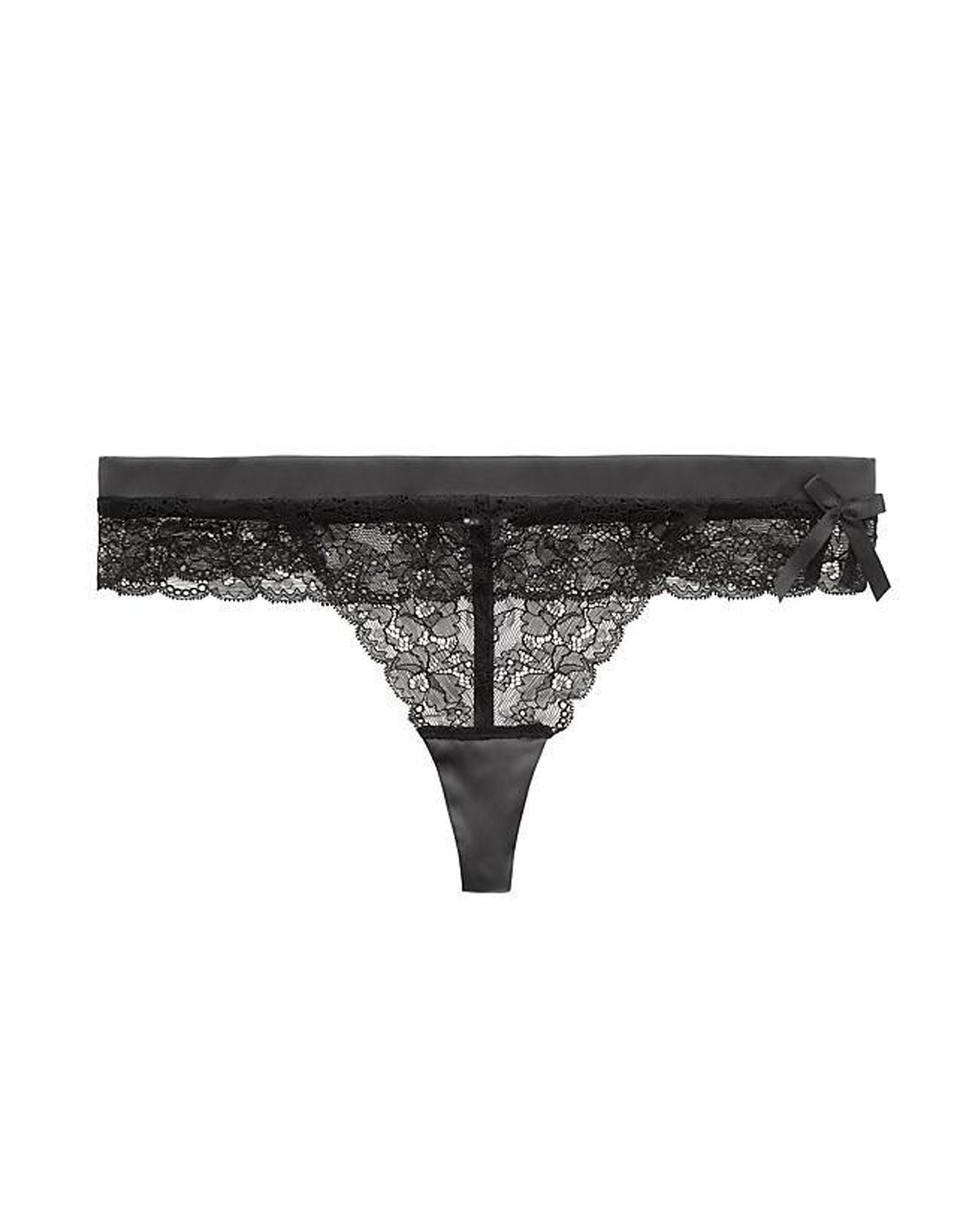 Miss Mandalay Amelie Thong in black