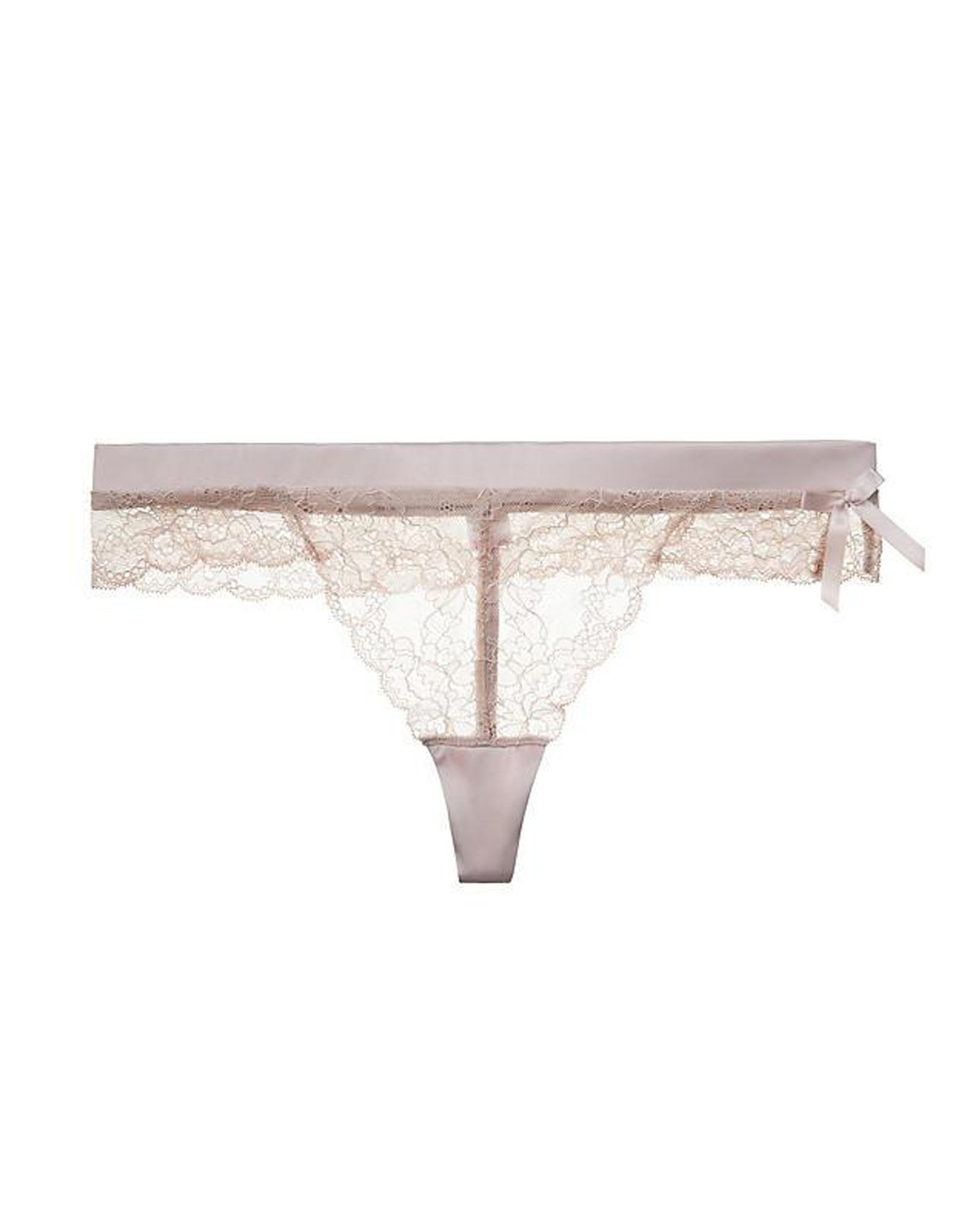Miss Mandalay Amelie Thong in beige