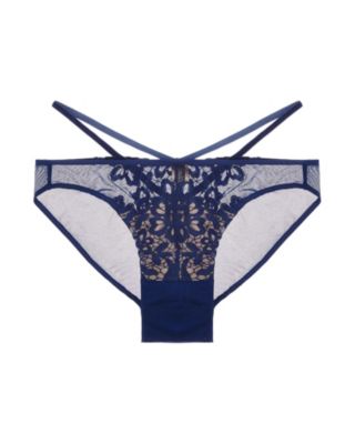 Dita Von Teese Black Dahlia Bikini in blue