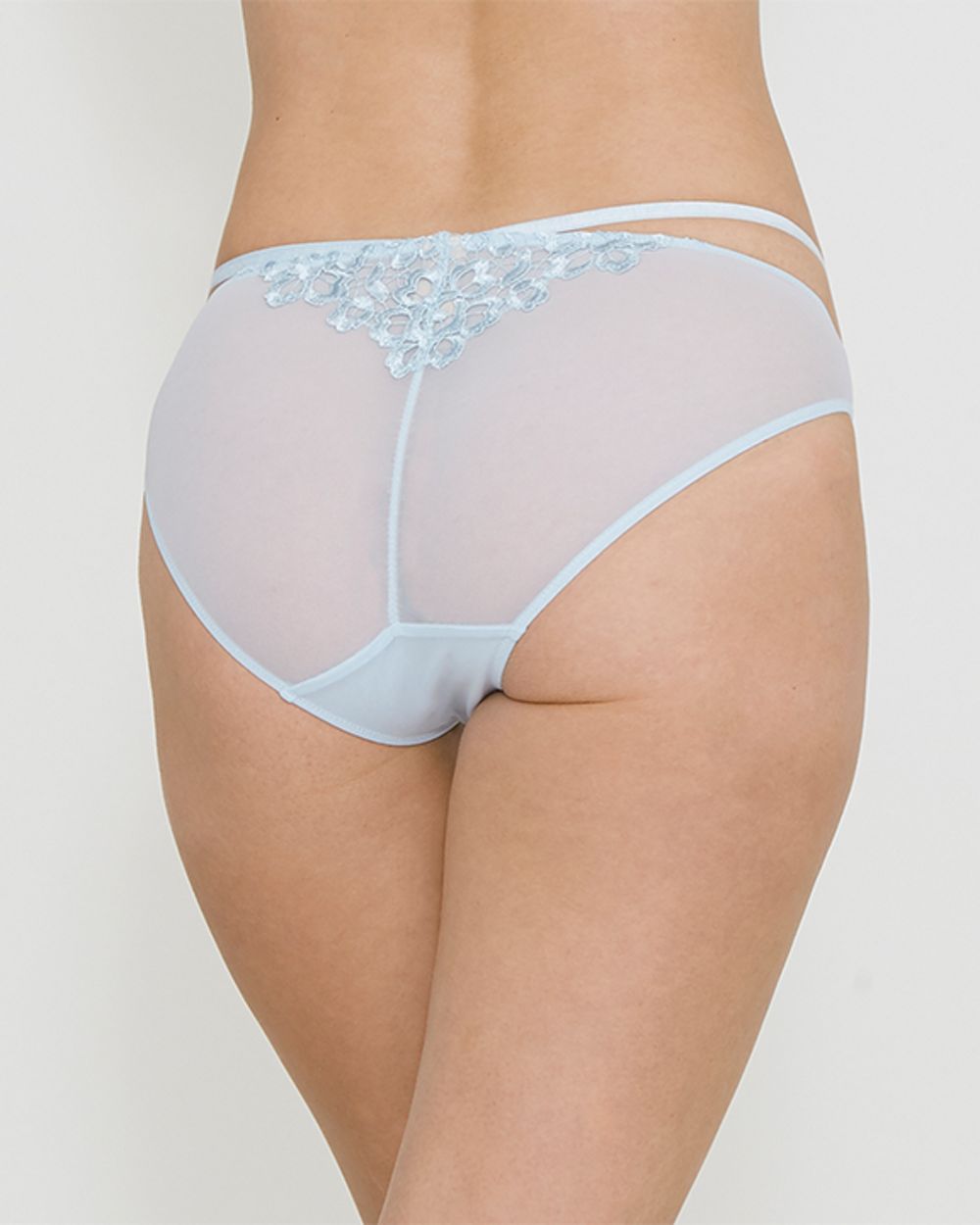 Dita Von Teese Black Dahlia Bikini in blue