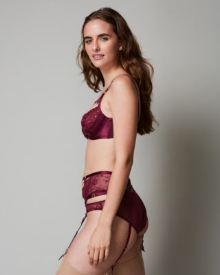 Dita Von Teese Madame X Underwire Bra in purple