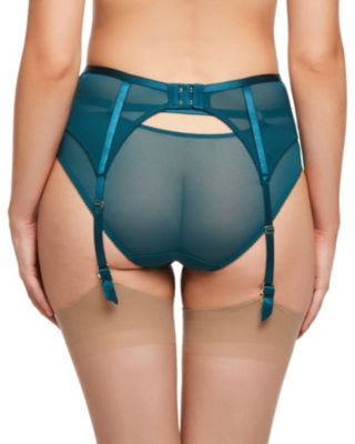 Dita Von Teese Madame X Suspender in green