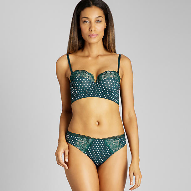 Blush Spotlight Longline Strapless Bra in green