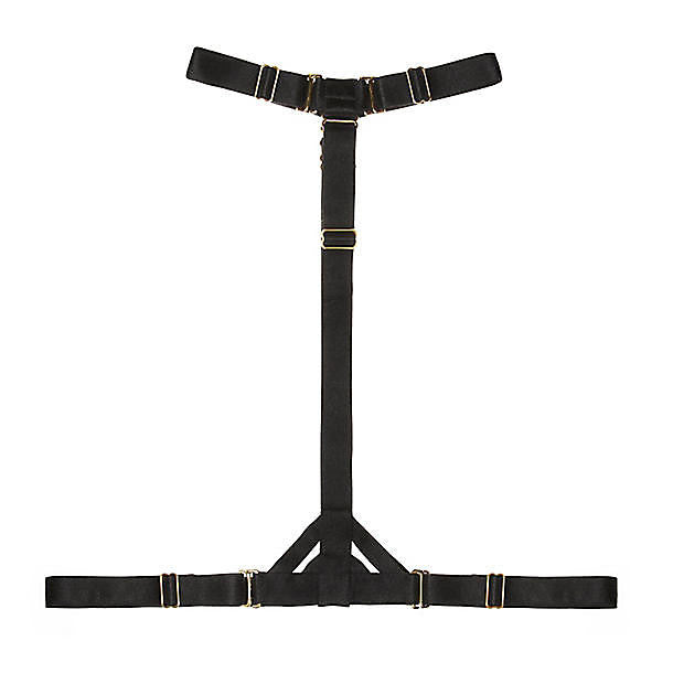 Bordelle Art Deco Harness in black