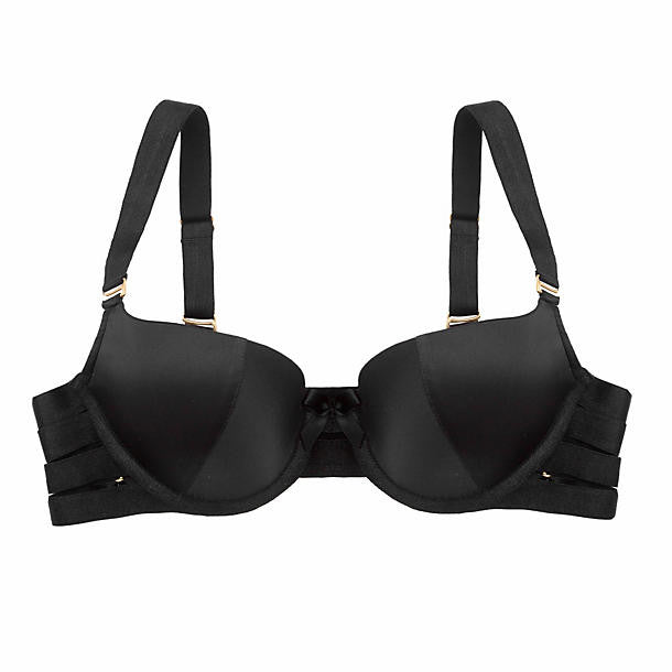 Bordelle Push-Up Bodice Bra in black