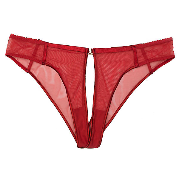 Bordelle Tomoe Ouvert Brief in red