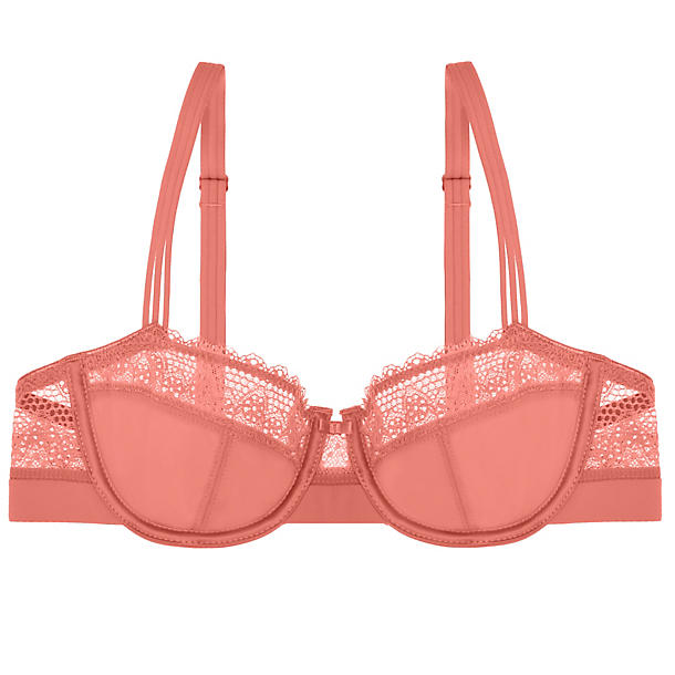 Chantelle Mademoiselle Demi Bra in orange