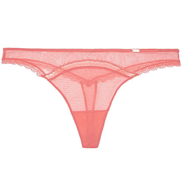 Chantelle Parisian Tanga Thong in pink