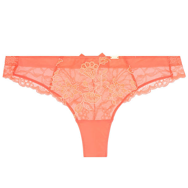 Chantelle Eclatante Tanga in orange