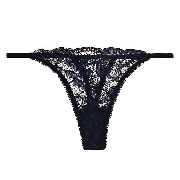 CLO intimo Fortuna Adjustable Thong in blue
