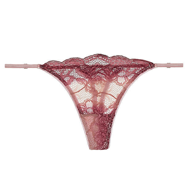 CLO intimo Fortuna Adjustable Thong in pink