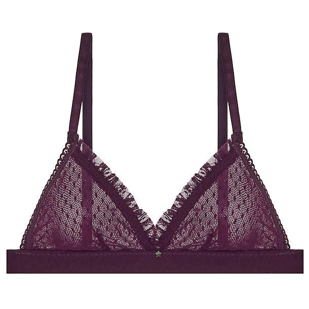 CLO intimo Plumetis Soft Bra in purple