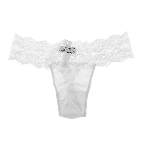 Cosabella Ever Low-Rise Thong in white
