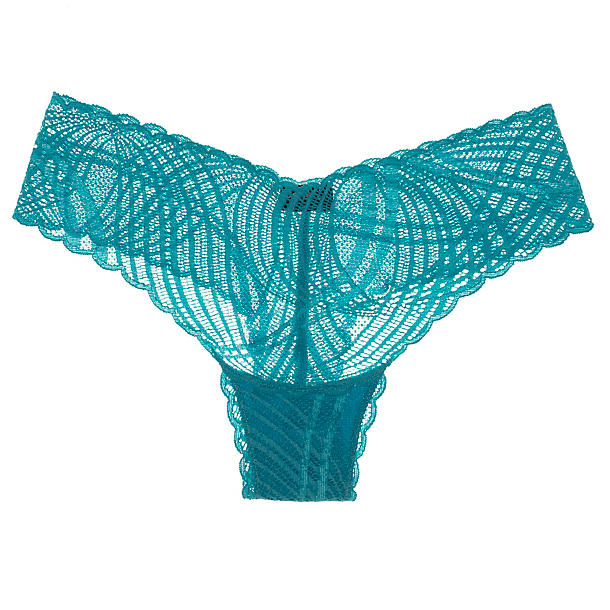 Cosabella Minoa Low Rise Thong in blue