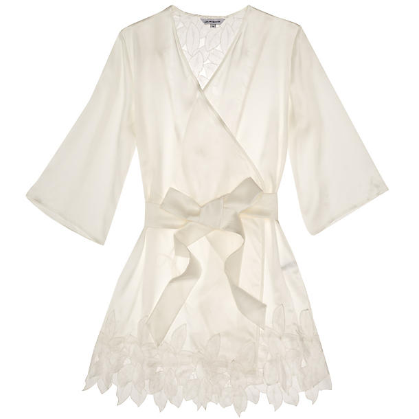 Dear Bowie Zoe Robe in white