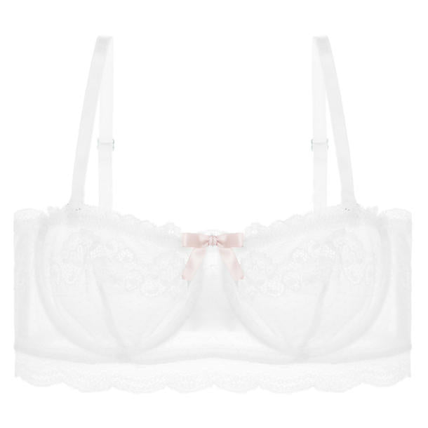 Eberjey Anouk Underwire Bandeau Bra in white