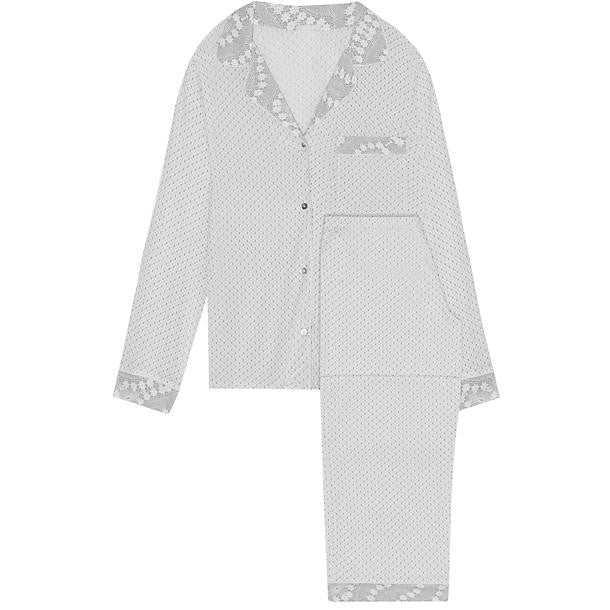Eberjey Stargazing PJ Set in gray