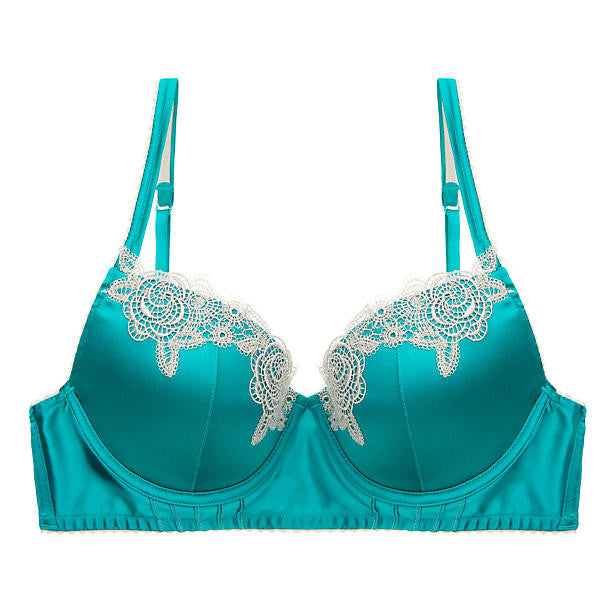 Elle Macpherson Intimates Casablanca Contour Plunge Bra in blue
