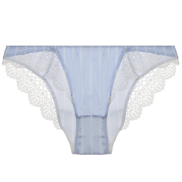 Else Pinstripe Brief in blue