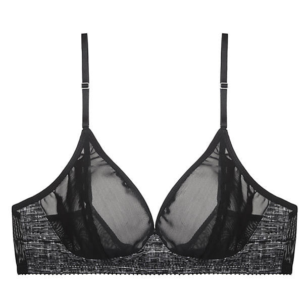 Fortnight Lingerie Willow Bralette in black