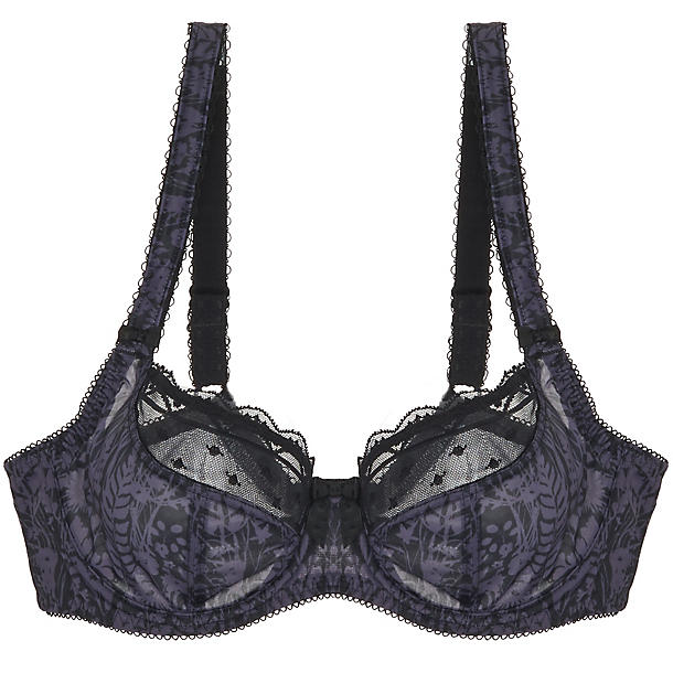 Freya Fearne Underwire Plunge Bra in purple