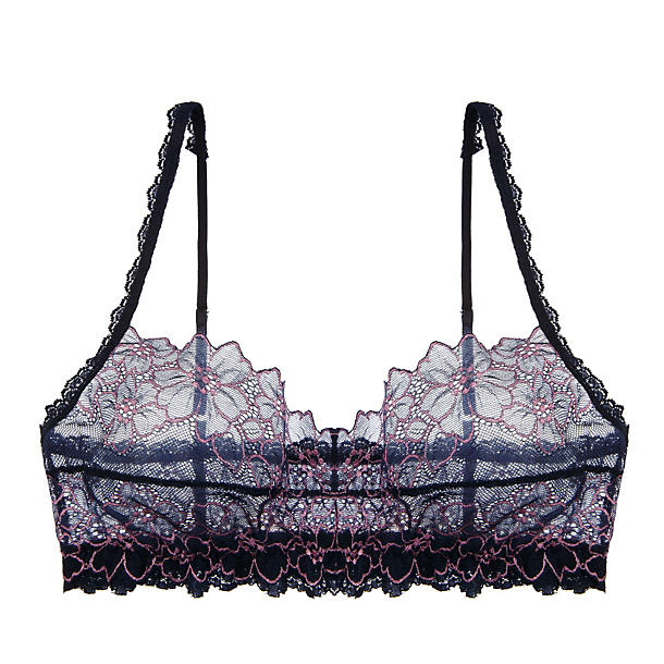 Hanky Panky Dahlia Bralette in blue