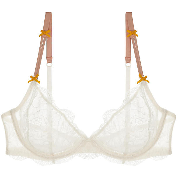Heidi Klum Intimates Cle D'Amour Underwire Bra in white