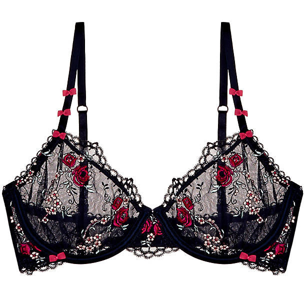 Heidi Klum Intimates Miami Glam Underwire Bra in blue